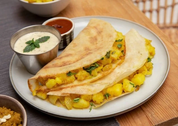 Popular South Indian Dishes at Krishna's Dosa Grill Surrey & Regina