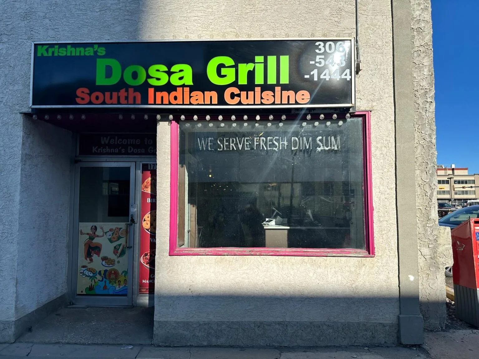 Krishna's Dosa Grill Regina - Authentic South Indian Restaurant